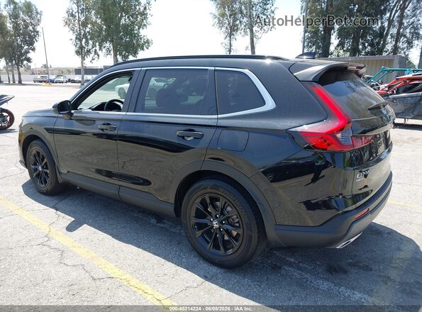 7FARS5H80SE008813 2025 HONDA CR-V Черный Задняя левая четверть