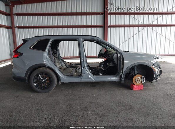 7FARS5H80SE023957 2025 HONDA CR-V Gray Rear interior view