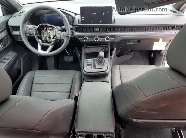 7FARS5H80TE021370 2026 HONDA CR-V Blue Dashboard view