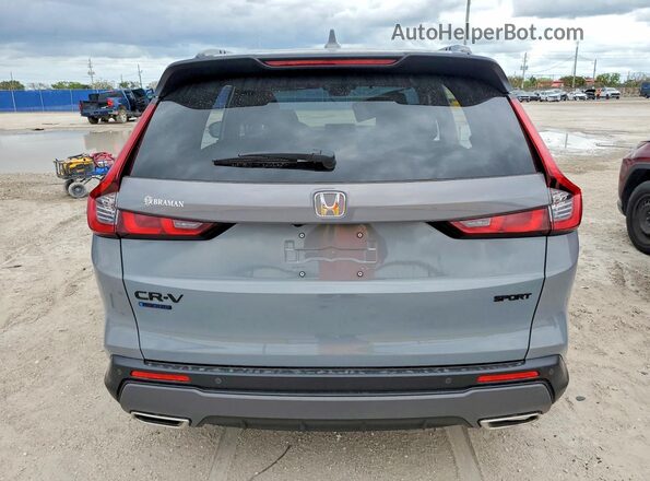 7FARS5H80TE021370 2026 HONDA CR-V Blue Rear view