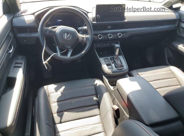7FARS5H83TE000545 2026 HONDA CR-V Gray Dashboard view