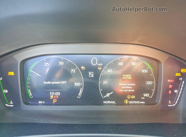 7FARS5H83TE000545 2026 HONDA CR-V Gray Instrument cluster view