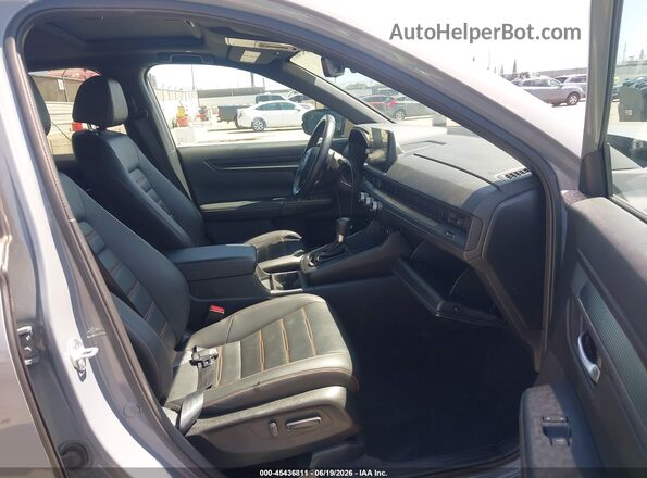 7FARS5H84SE009883 2025 HONDA CR-V Black Widok wnętrza z przodu