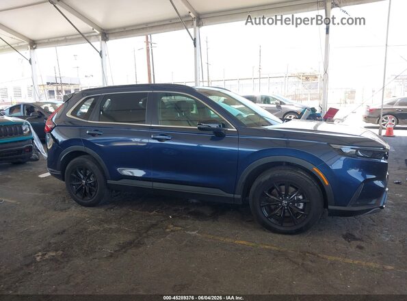 7FARS5H84SE035660 2025 HONDA CR-V Dark Blue Rear interior view