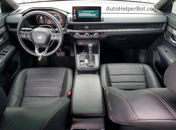 7FARS5H84SE038235 2025 HONDA CR-V Black Вид панелі приладів