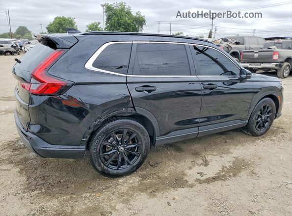 7FARS5H84SE038235 2025 HONDA CR-V Black Задня права чверть