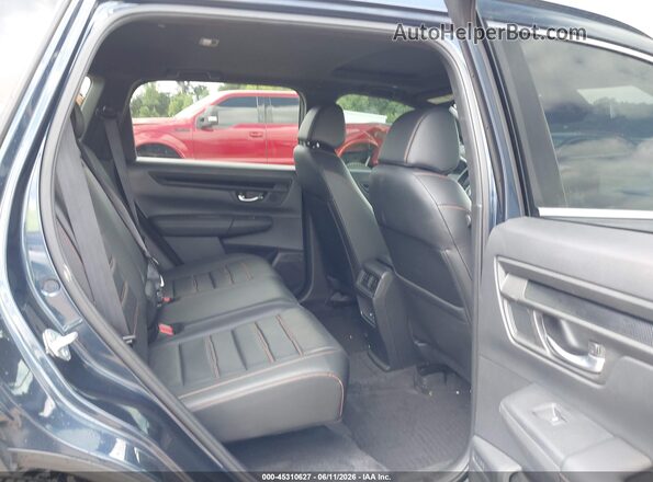 7FARS5H85SE013912 2025 HONDA CR-V Dark Blue Vista de la etiqueta del VIN