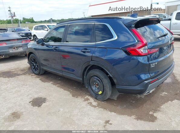 7FARS5H85SE013912 2025 HONDA CR-V Dark Blue Trasero izquierdo