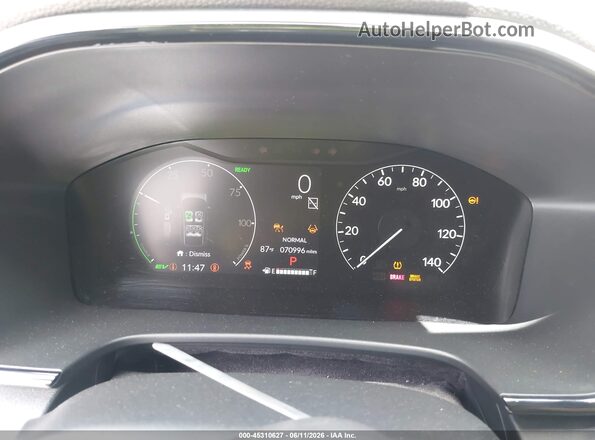 7FARS5H85SE013912 2025 HONDA CR-V Dark Blue Vista de los asientos traseros