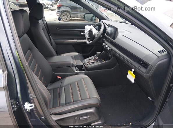 7FARS5H86RE018305 2024 HONDA CR-V Gray Widok wnętrza z przodu