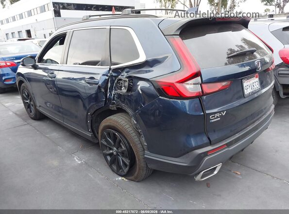 7FARS5H86SE017161 2025 HONDA CR-V Purple Հետևի ձախ