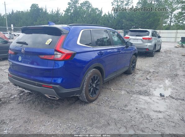 7FARS5H87SE009702 2025 HONDA CR-V Blue Rear right