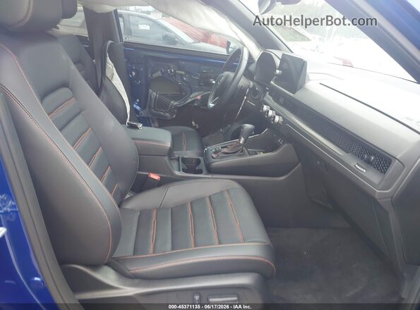 7FARS5H87SE009702 2025 HONDA CR-V Blue Front interior view