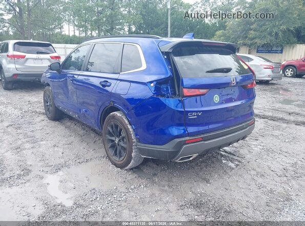 7FARS5H87SE009702 2025 HONDA CR-V Blue Rear left