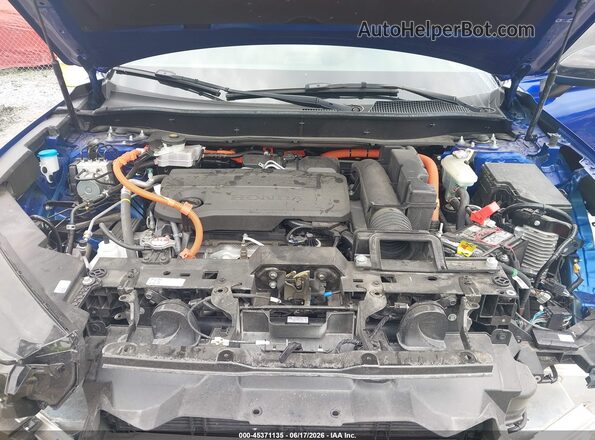 7FARS5H87SE009702 2025 HONDA CR-V Blue Rear view
