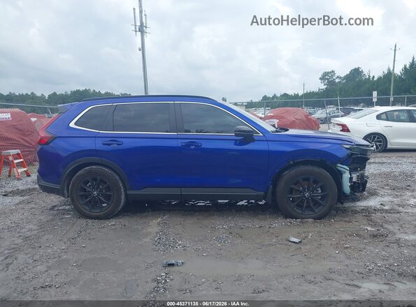 7FARS5H87SE009702 2025 HONDA CR-V Blue 360 interior view