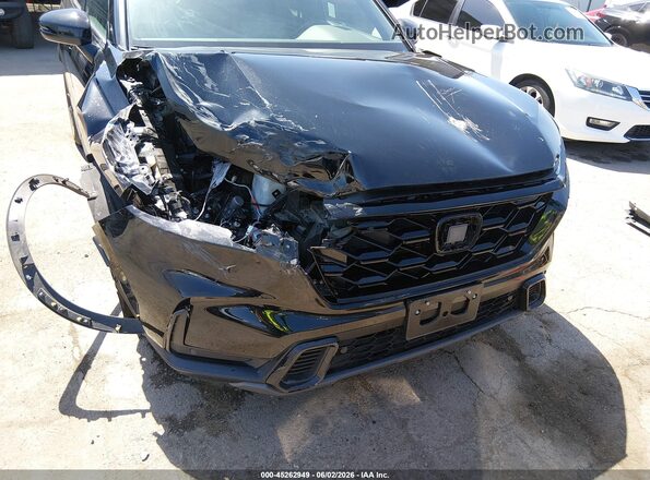 7FARS5H87SE034664 2025 HONDA CR-V Black Դիմացի տեսք