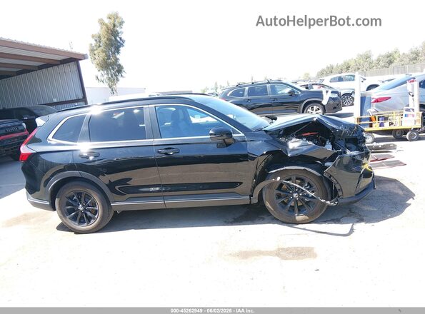 7FARS5H87SE034664 2025 HONDA CR-V Black Սալոնի հետևի տեսք
