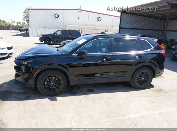 7FARS5H87SE034664 2025 HONDA CR-V Black Սալոնի 360 աստիճան տեսք