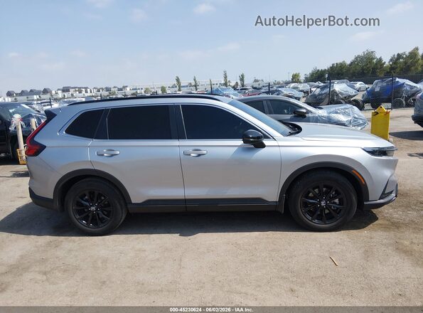 7FARS5H88RE013543 2024 HONDA CR-V Gray უკანა სალონის ხედი