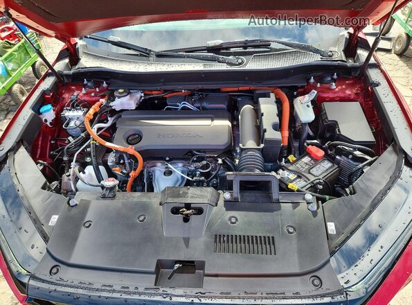 7FARS5H89SE005392 2025 HONDA CR-V Red Rear interior view