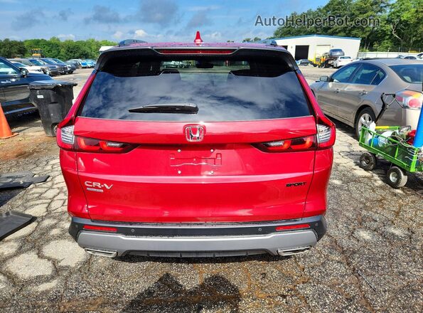 7FARS5H89SE005392 2025 HONDA CR-V Red Rear view