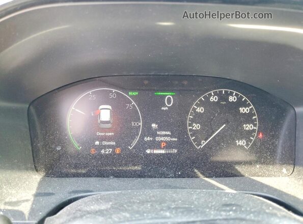 7FARS6H50PE035027 2023 HONDA CR-V Blue Вид щитка приладів