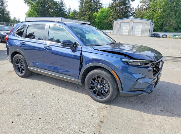 7FARS6H50PE035027 2023 HONDA CR-V Blue Передня права чверть