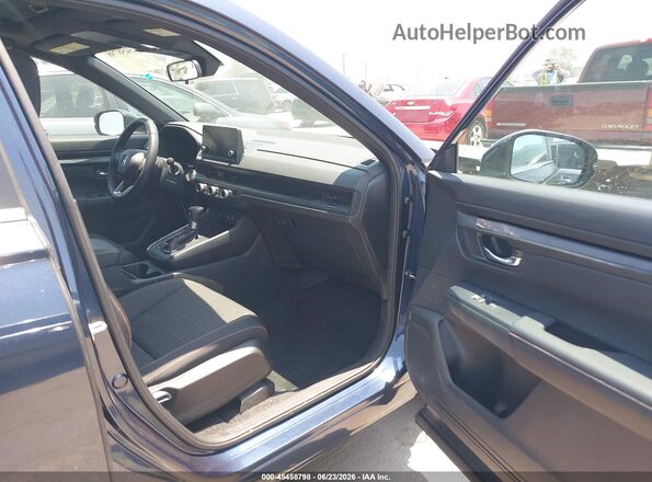 7FARS6H50SE100127 2025 HONDA CR-V Dark Blue Вид салону спереду
