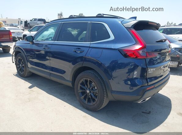 7FARS6H50SE100127 2025 HONDA CR-V Dark Blue Задня ліва чверть