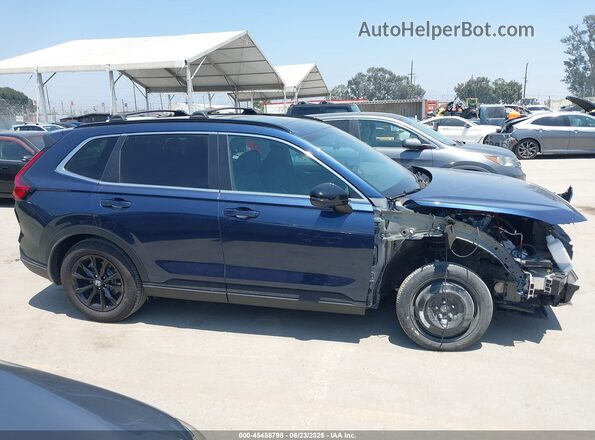 7FARS6H50SE100127 2025 HONDA CR-V Dark Blue Панорамний вид салону 360°