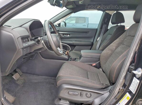 7FARS6H51RE068475 2024 HONDA CR-V Black Widok wnętrza z przodu
