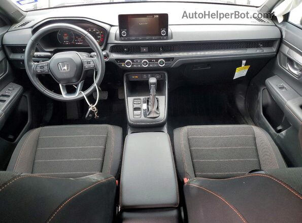 7FARS6H51RE068475 2024 HONDA CR-V Black Widok deski rozdzielczej