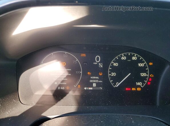 7FARS6H51TE039520 2026 HONDA CR-V Gray Widok zestawu wskaźników