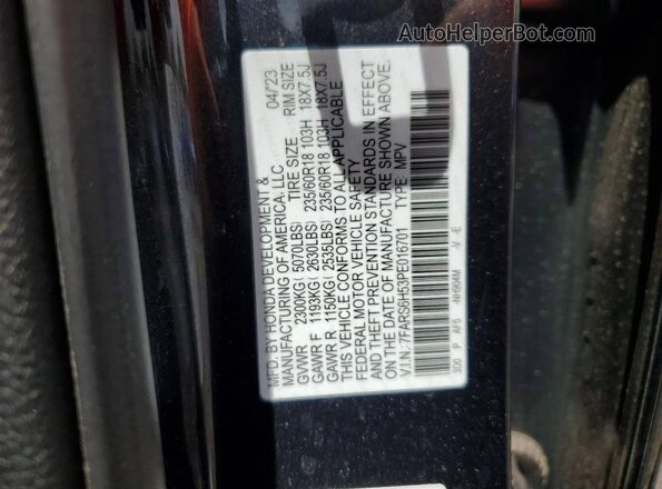 7FARS6H53PE016701 2023 HONDA CR-V Gray 