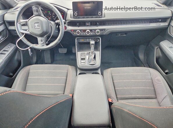 7FARS6H53RE008682 2024 HONDA CR-V Gray Dashboard view