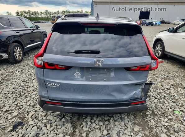 7FARS6H53RE008682 2024 HONDA CR-V Gray Rear view