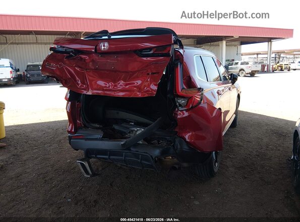 7FARS6H53SE054728 2025 HONDA CR-V Red Задня права чверть