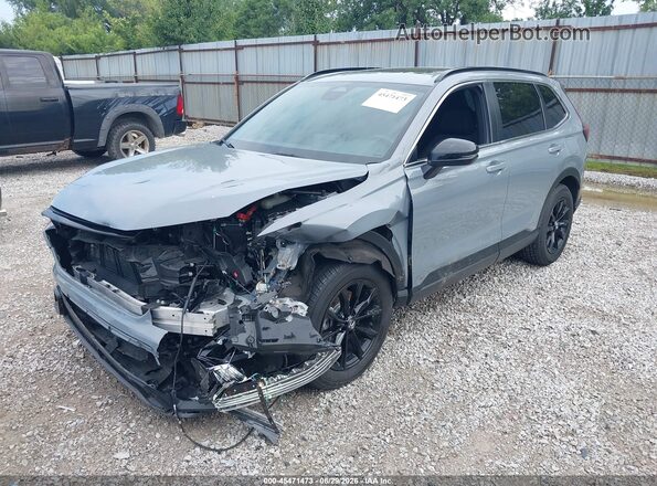 7FARS6H54PE031336 2023 HONDA CR-V Gray Передня ліва чверть