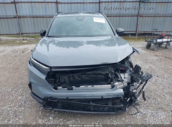 7FARS6H54PE031336 2023 HONDA CR-V Gray Вид щитка приладів