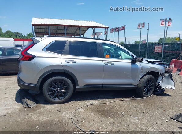 7FARS6H54SE092128 2025 HONDA CR-V Silver Widok wnętrza z tyłu