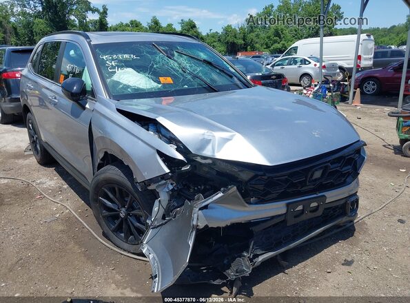 7FARS6H54SE092128 2025 HONDA CR-V Silver Widok z przodu