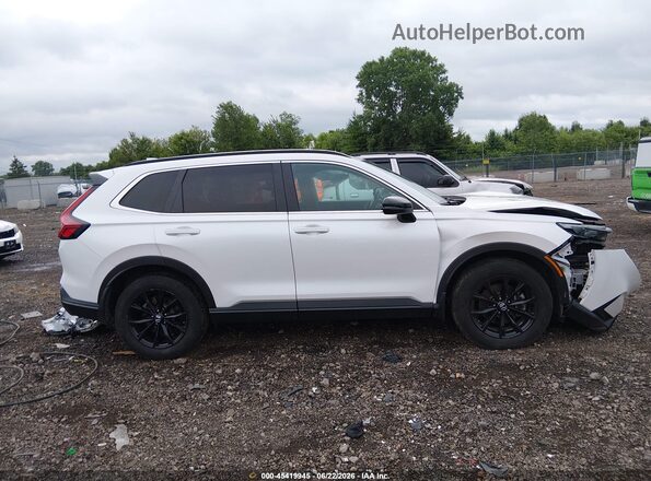 7FARS6H55SE052303 2025 HONDA CR-V White Սալոնի 360 աստիճան տեսք