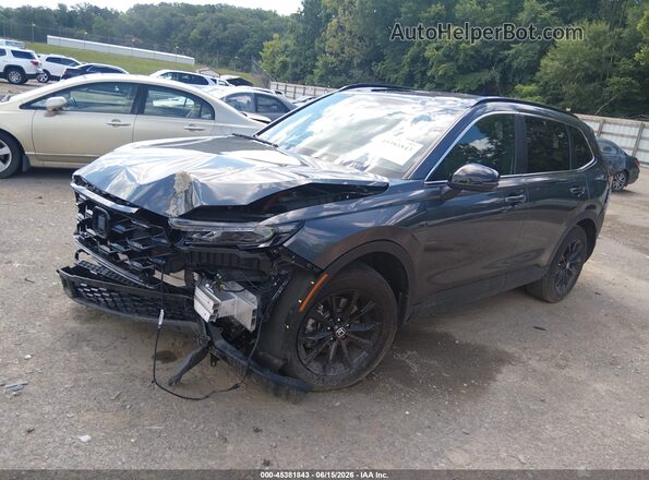 7FARS6H55SE058702 2025 HONDA CR-V Black Передня ліва чверть