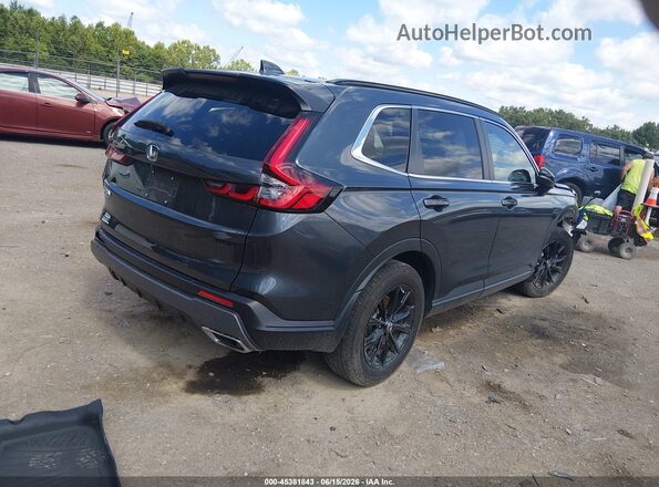 7FARS6H55SE058702 2025 HONDA CR-V Black Задня права чверть