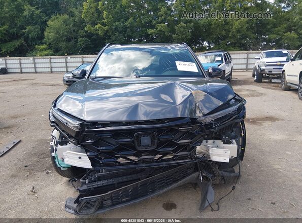 7FARS6H55SE058702 2025 HONDA CR-V Black Вид щитка приладів