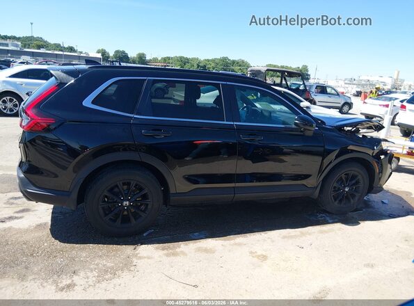 7FARS6H56PE006261 2023 HONDA CR-V Black უკანა სალონის ხედი