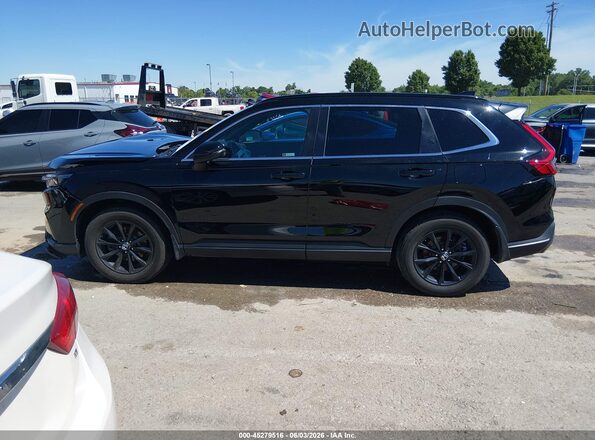 7FARS6H56PE006261 2023 HONDA CR-V Black სალონის 360-გრადუსიანი ხედი
