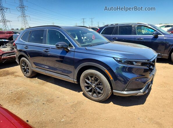 7FARS6H56RE011110 2024 HONDA CR-V Blue Przód prawy
