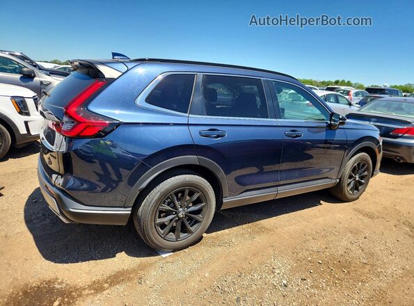 7FARS6H56RE011110 2024 HONDA CR-V Blue Tył prawy